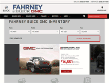 Tablet Screenshot of fahrneybuickgmc.com